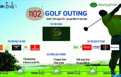 “Quý linh” - Bảo vật may mắn dành cho golfer tại “1102 Goft Outing”