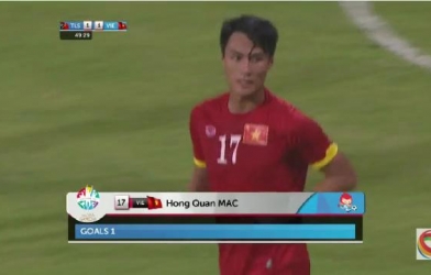 VIDEO: BTC troll fan Việt khi Mạc Hồng Quân ghi bàn cho U23 Việt Nam