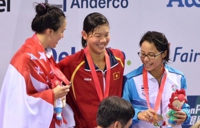 Ánh Viên tiếp tục 'cô đơn' trên đường về đích