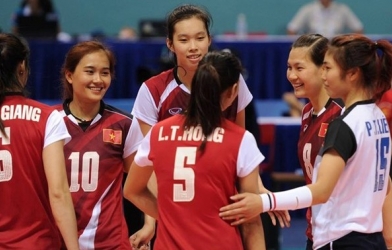 Bóng chuyền nữ Việt Nam khởi đầu thuận lợi tại SEA Games 28