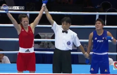 Video SEA Games 28: Nguyễn Thị Yến mang về tấm HCV Boxing hạng cân 51kg