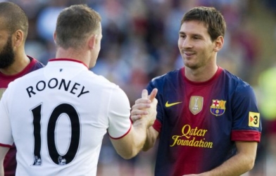 Messi bất ngờ nói về Rooney
