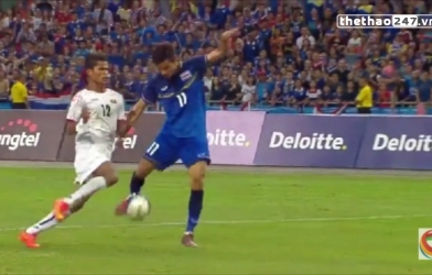 Video U23 Thái Lan - U23 Myanmar: Bàn thắng thứ 3 của U23 Thái Lan vào lưới U23 Myanmar