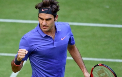 Gerry Weber Open 2015: Thắng vất Kohlschreiber, Federer vào vòng 2