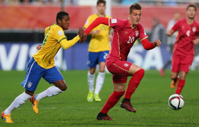 Video clip bàn thắng: Brazil 1-2 Serbia (Chung kết U20 FIFA World Cup 2015)