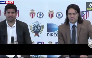 Video hài hước: Phỏng vấn Falcao và Costa trong ngày hội ngộ tại Chelsea