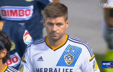 VIDEO: Màn trình diễn của Gerrard trong trận đầu khoác áo LA Galaxy