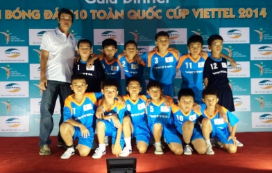 Cựu Vua phá lưới V-League Đặng Đạo đặt niềm tin sao trẻ U13