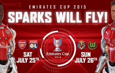 Emirates Cup 2015: Điểm mặt khách mời