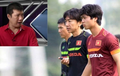 VIDEO: BLV Quang Huy chỉ trích cách chỉ đạo của HLV Miura ở trận Việt Nam - Man City