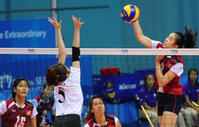 Video VTV Cup 2015: Trần Thanh Thúy đập bóng như 'oanh tạc cơ' vs Triều Tiên