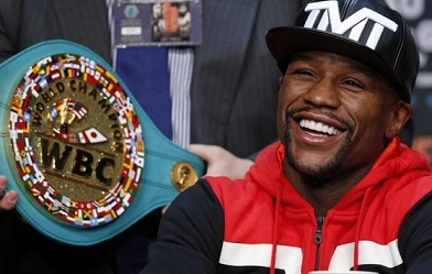Mayweather chơi chiêu “hù dọa” đối thủ trước giờ thượng đài