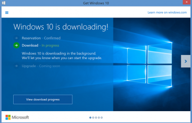 Lượng người dùng Windows 10 tăng chóng mặt sau ít giờ mở tải