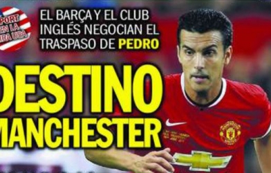 Tin tức Man United: Pedro hoàn tất thủ tục tới Manchester