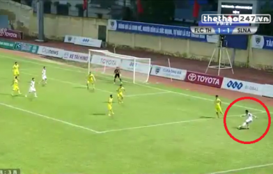 VIDEO: Pha 'rang lạc' kiến tạo đẳng cấp của Phi Sơn trước Thanh Hóa