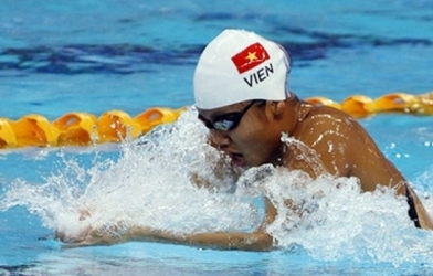 Ánh Viên dừng bước ở nội dung 200m bơi tự do