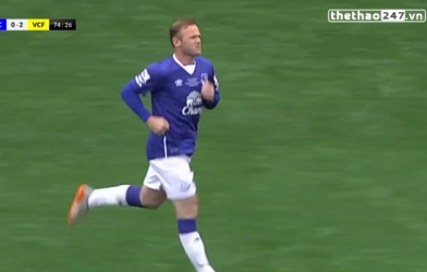 VIDEO: Wayne Rooney trở lại khoác áo CLB Everton trước mùa giải mới
