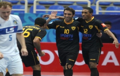 VIDEO: Thái Sơn Nam 3-3 Al Qadsia (Pen 1-2) (Bán kết futsal CLB châu Á 2015)