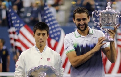 Tin vắn trưa 8/8: Hạ 'Vua giao bóng', Nishikori gặp Cilic tại bán kết