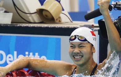 Ánh Viên xuất sắc vào chung kết Cup thế giới 2015