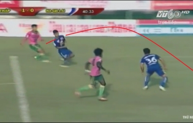 VIDEO: Thanh Hiền kiến tạo trivela đẳng cấp cho Đồng Tháp ghi bàn