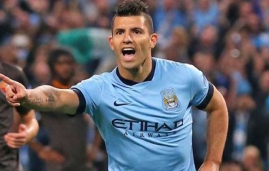 VIDEO: Aguero mở tỷ số trận đấu sau pha xử lý đẳng cấp