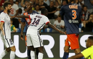 Vắng Imbra, PSG vất vả đánh bại Montpellier