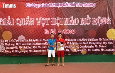 Hà Nội phát triển mạnh các giải Tennis “phủi”
