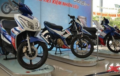 Suzuki lên áo Motor GP cho bộ ba xe máy chủ lực tại Việt Nam