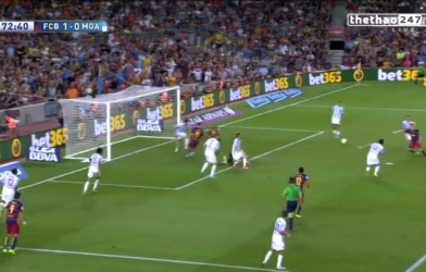 Video bàn thắng: Barcelona 1-0 Malaga (Vòng 2 La Liga 2015/2016)