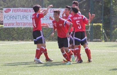 Nòng cốt của U19 Việt Nam từng đánh bại ĐKVĐ U19 Italia