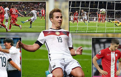 Vòng loại Euro 2016: Đức thắng Ba Lan, Đan Mạch lỡ cơ hội vượt BĐN
