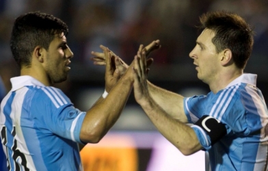 VIDEO: Pha phối hợp ghi bàn đẳng cấp của Messi - Aguero vào lưới Mexico
