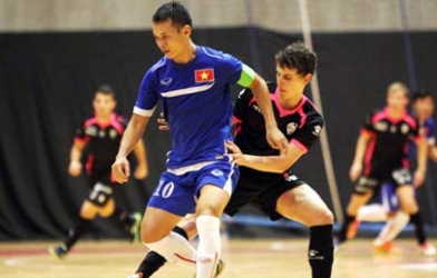 ĐT Futsal Việt Nam nhận thất bại đầu tiên tại TBN