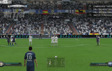 VIDEO: Hướng dẫn kỹ thuật sút phạt kiểu Knuckleball như Ronaldo trong FIFA 16
