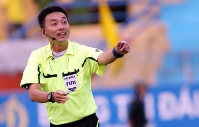 Trọng tài Võ Minh Trí xuất sắc nhất V-League 2015