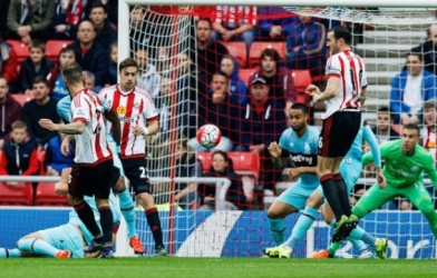 Video bàn thắng: Sunderland 2-2 West Ham (Vòng 8 Ngoại hạng Anh)