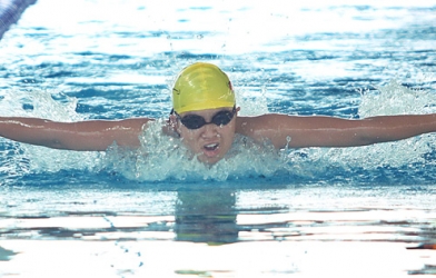 Ánh Viên bị VĐV 14 tuổi đánh bại ở cự li 50m bơi bướm