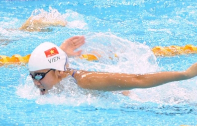 Ánh Viên lại giành thêm 4 HCV tại giải bơi QG