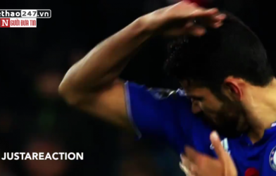 VIDEO: Diego Costa kêu than vì cầu thủ Stoke bị... hôi nách