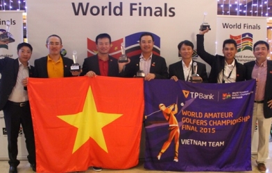 Giải golf quốc tế WAGC: Đoàn Việt Nam xếp thứ 3 thế giới