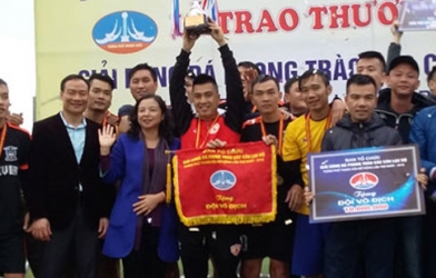 Bế mạc giải bóng đá phong trào lớn nhất Thanh Hóa