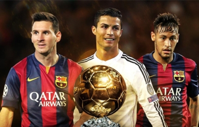 Đêm nay trao Quả bóng vàng 2015: 90% là của Messi