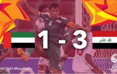 Highlights U23 UAE 1-3 U23 Iraq: Sức mạnh của nhà ĐKVĐ!
