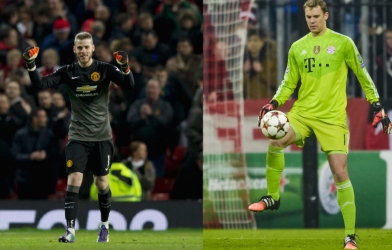 Thủ thành kỳ cựu quả quyết Neuer ‘trên cơ’ De Gea