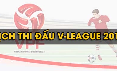 Lịch thi đấu V-League 2016
