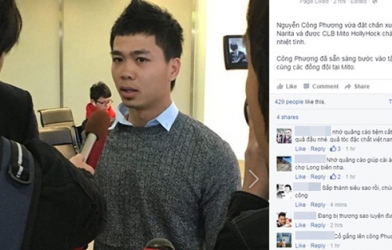 Truyền thông Nhật Bản nhiệt tình săn đón Công Phượng