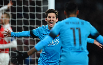 Messi tỏa sáng, Barca nhẹ nhàng đánh bại Arsenal