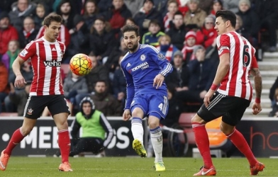 Video bàn thắng: Southampton 1-2 Chelsea (Vòng 27 - Ngoại hạng Anh)