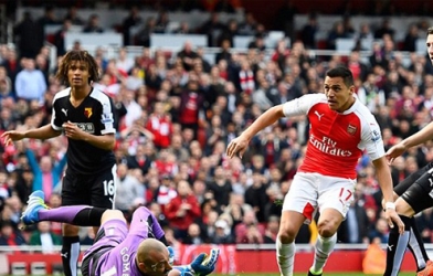 Arsenal giành chiến thắng 4 sao trước Watford